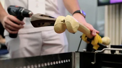 Training the traumotologist Stock Footage 89567611