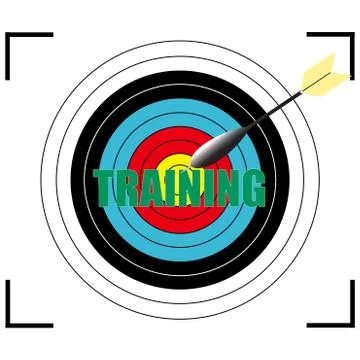 TRAINING word Vector, business concept. Stock Illustration