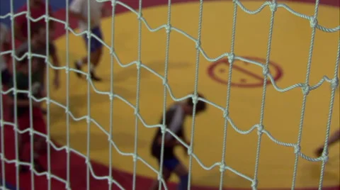 Training wrestlers 04 스톡 동영상 44217991