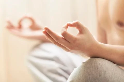 Training of the yogi Stock Photos
