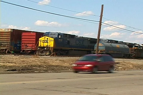 Trains 04 Stock Footage 366889
