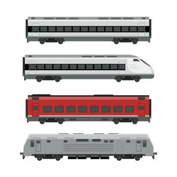 Trains Stock Illustration