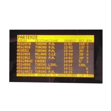Trains Foto stock