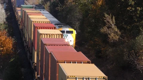 Trains03 Stock Footage 118990011