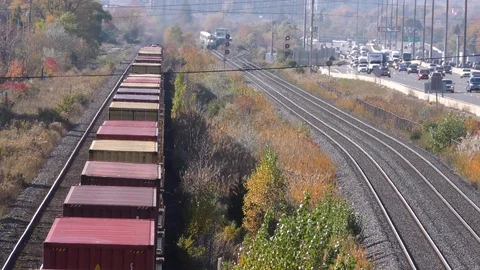 Trains05 Stock Footage 118990163