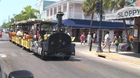 TrainSloopyJoes Stock Footage 5340120