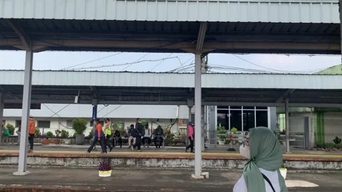 Trainstation Atmosphere #1 Video stock 243426431