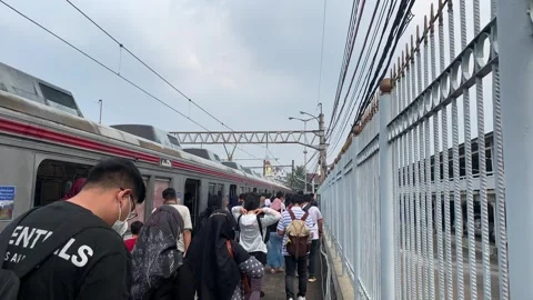 Trainstation Atmosphere #3 Video stock 243426782