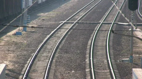 Trainstation1 ns tl Stock Footage 368689