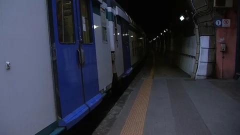 TrainTunnel15.0 Stock Footage 90021485