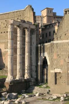 Trajan Forum Stock Photos