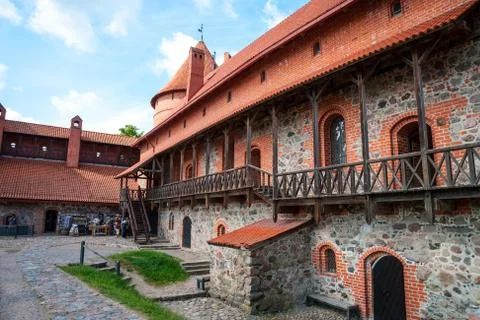 Trakai castle, Lithuania Stock Photos