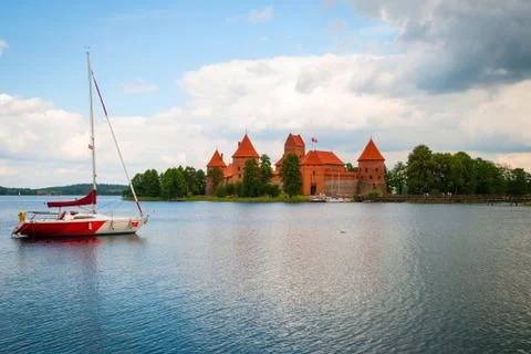 Trakai castle, Lithuania Stock Photos