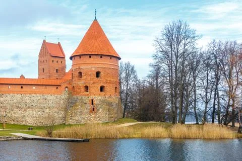 Trakai castle in Lithuania Stock Photos