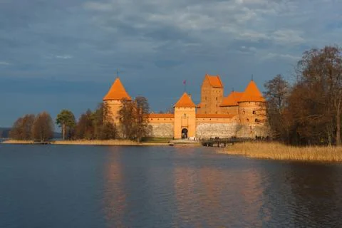 Trakai castle in Lithuania Stock Photos
