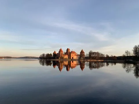 Trakai Castle in Lithuania Stock Photos
