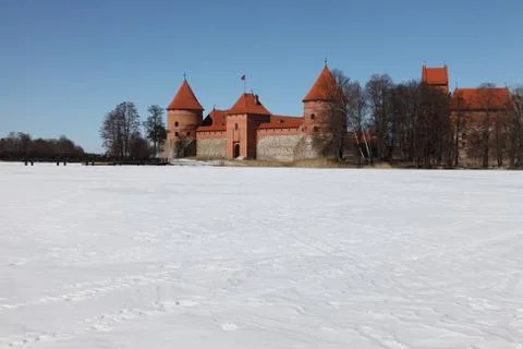 Trakai castle Stock Photos