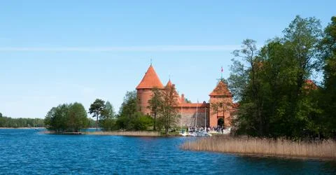 Trakai castle Stock Photos