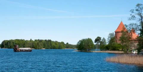 Trakai castle Stock Photos