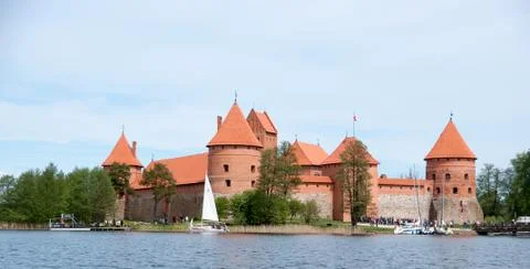 Trakai castle Stock Photos