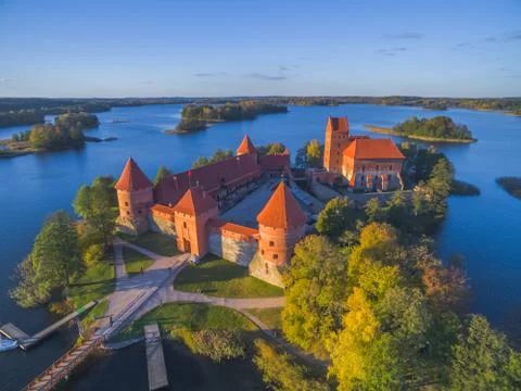 Trakai castle Stock Photos