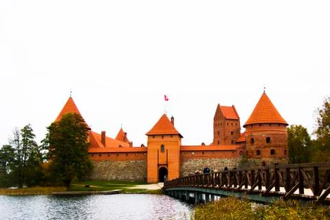 Trakai castle Stock Photos