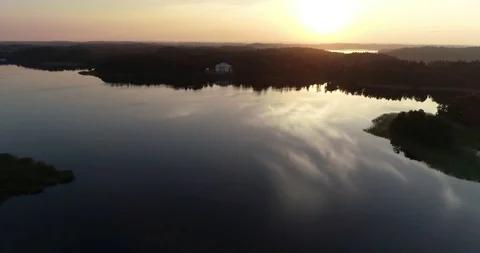 Trakai manor Stock Footage 95065388