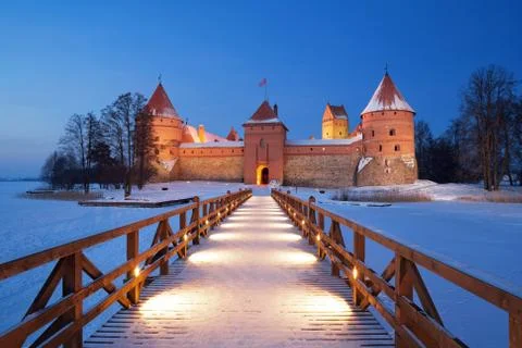 Trakai. Stock Photos