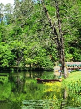 Trakoscan park 스톡 사진