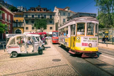 Tram 28 Stock Photos