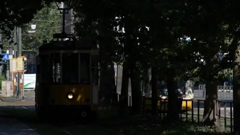 TRAM 7 2020 Video stock 137154756