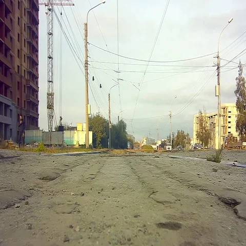 Tram approaching Stock Footage 69452415