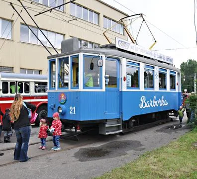 Tram Barborka Stock Photos