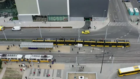 Tram In Budapest Stock-Footage 196875968