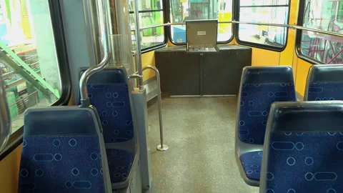 Tram Depot: A Second Life for Old Swiss Trams. Stock Footage 342063337