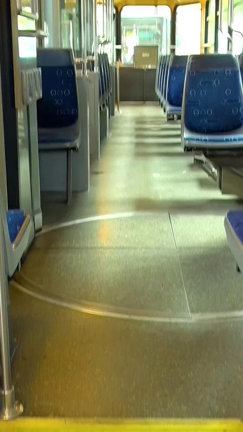 Tram Depot - Vertical Video Stock Footage 342111335