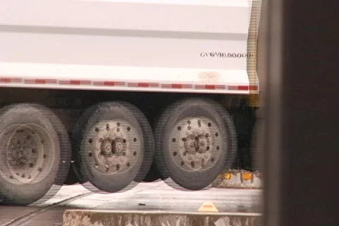 Tram drive by Stock Footage 522706