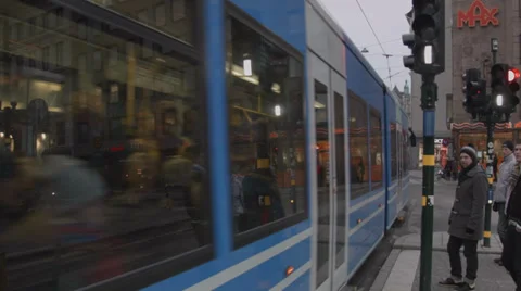 Tram Stock Footage 35217630