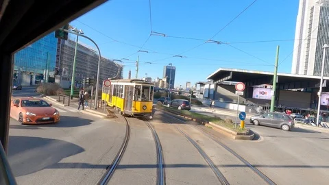 Tram Stock Footage 122568128