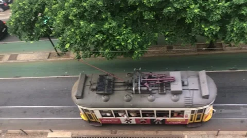 Tram Stock Footage 199782265