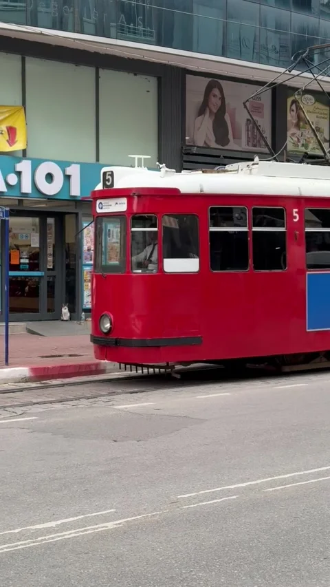 The tram Stock Footage 305700679
