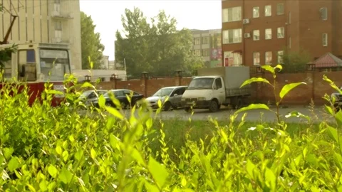 The tram goes Stock Footage 73208543