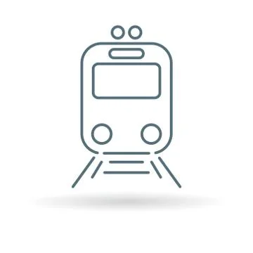 Tram icon Stock Illustration