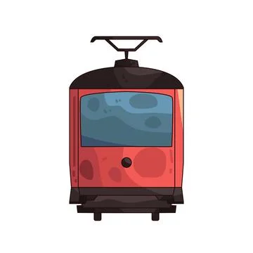 Tram illustration Stock Illustration