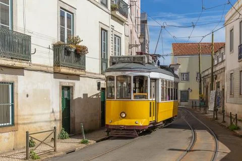 Tram Lisbon Stock Photos