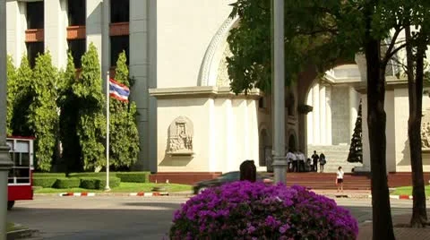 Tram Parking Stock-Footage 10563613