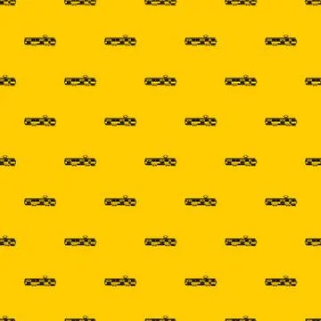 Tram pattern vector Stock Illustration