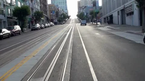 Tram Ride Video stock 10595391