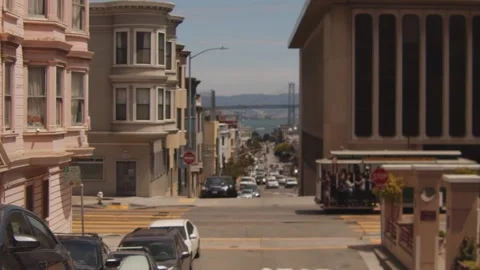 Tram in San Francisco Stock Footage 149304797