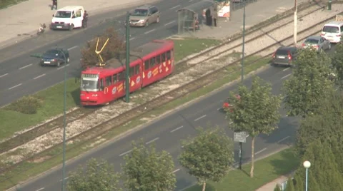 Tram. Sarajevo. Vidéo 8684108